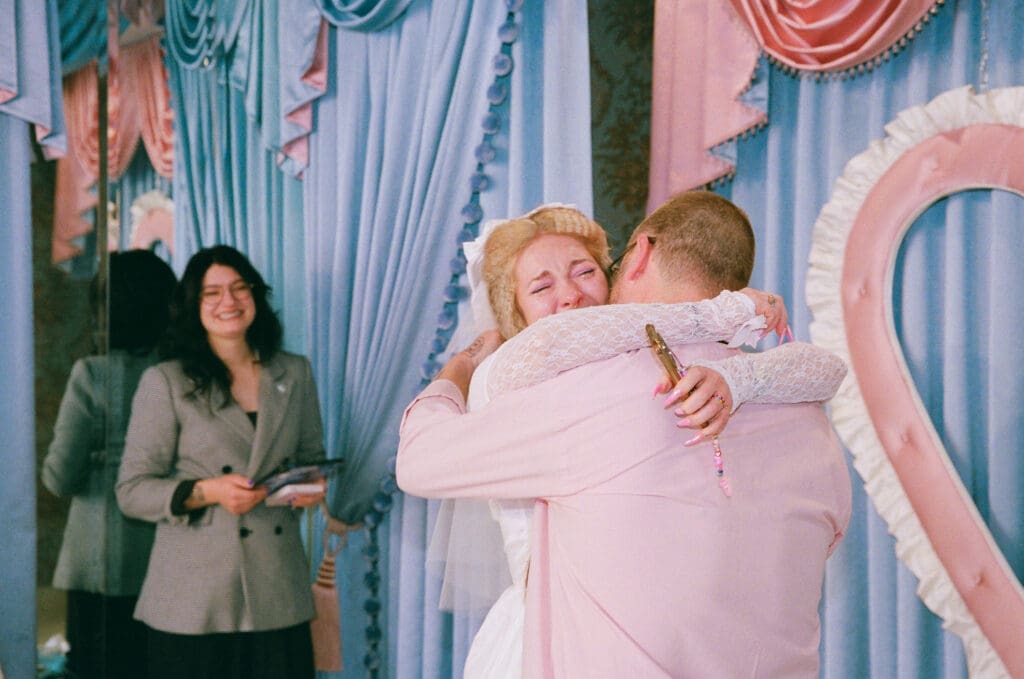 Sure Thing Too Elopement With Adam & Nikki: Candid Chaos and Retro Romance in Downtown Vegas