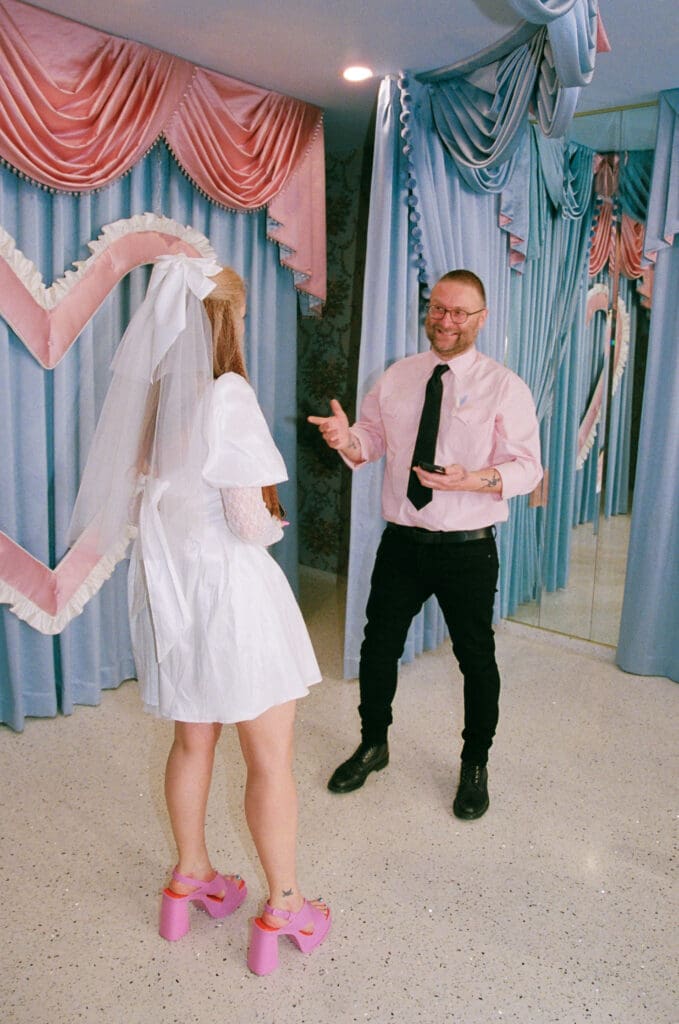 cute couple at their dream ceremony