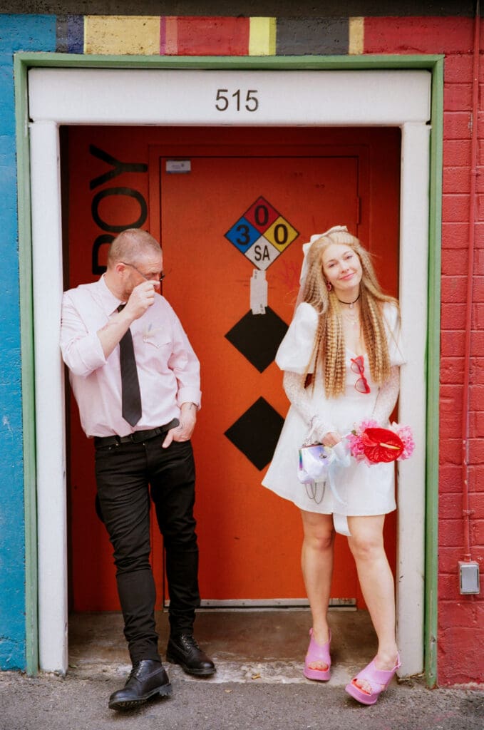 couple at their dream photoshoot