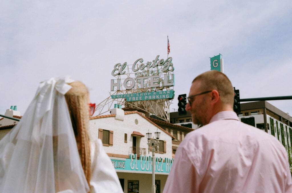 Sure Thing Too Elopement With Adam & Nikki: Candid Chaos and Retro Romance in Downtown Vegas