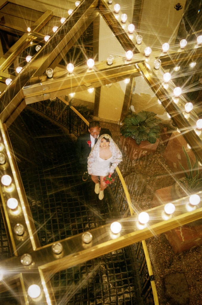fun couple session in las vegas