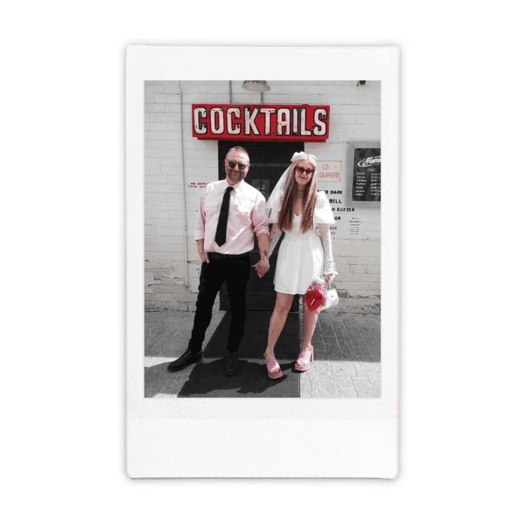 Sure Thing Too Elopement With Adam & Nikki: Candid Chaos and Retro Romance in Downtown Vegas