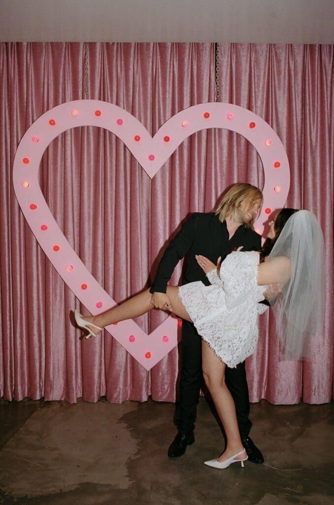 Film, Flowers & Rock’n’Roll: Ashley & Josh’s Sure Thing Chapel Elopement