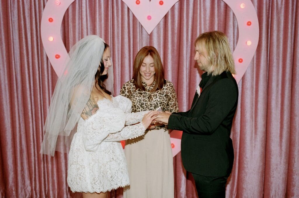 Film, Flowers & Rock’n’Roll: Ashley & Josh’s Sure Thing Chapel Elopement