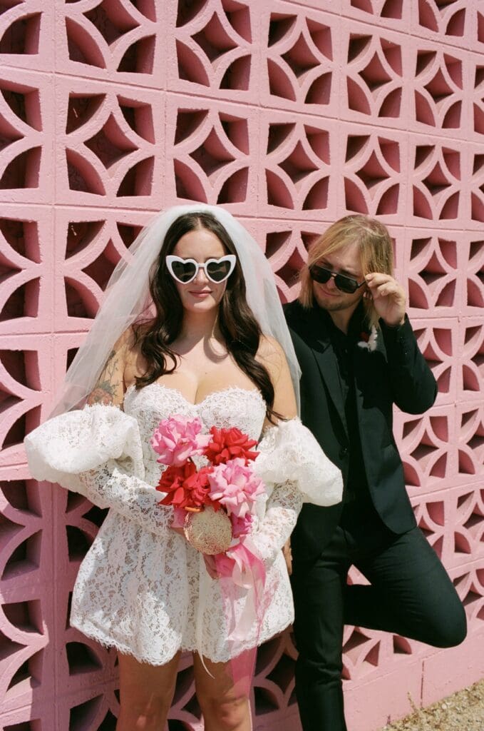 fun couple session in sin city