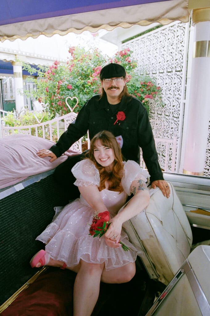 happy couple at their dream elopement
