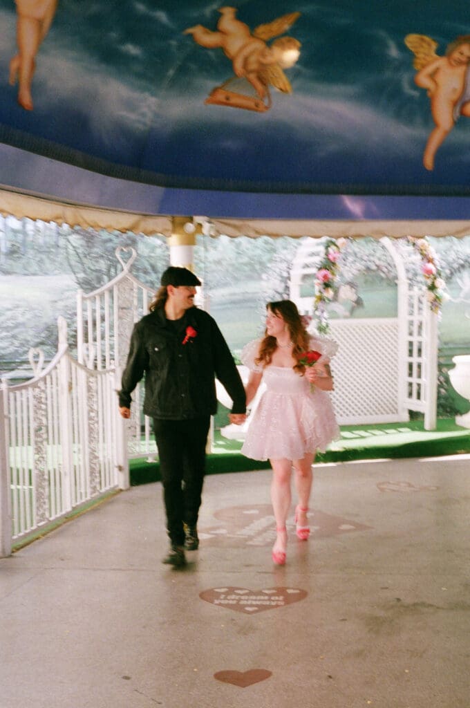 couple at their dream elopement