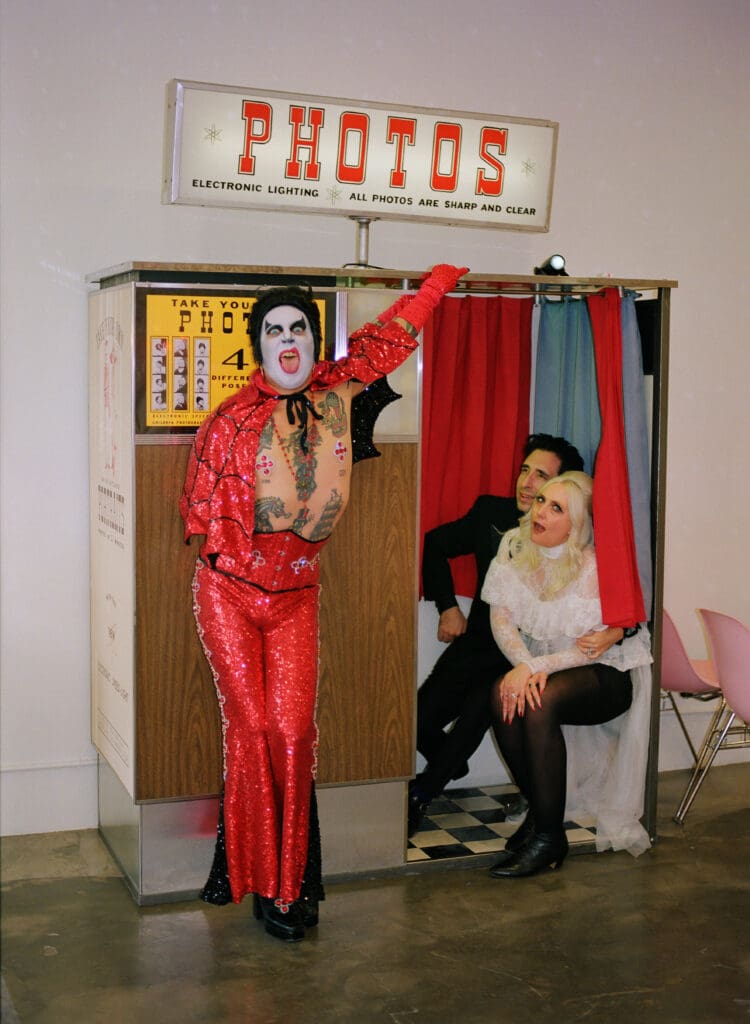 Spooky & Kooky Vegas Elopement at Sure Thing Chapel