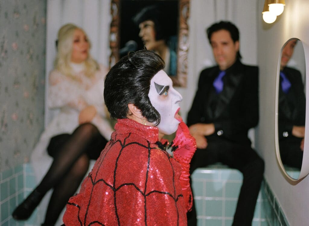 Spooky & Kooky Vegas Elopement at Sure Thing Chapel