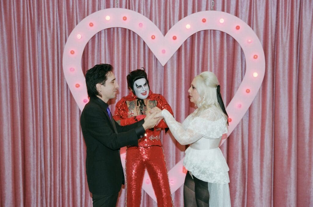 Spooky & Kooky Vegas Elopement at Sure Thing Chapel