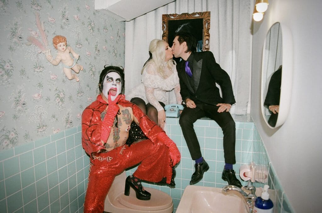 Spooky & Kooky Vegas Elopement at Sure Thing Chapel