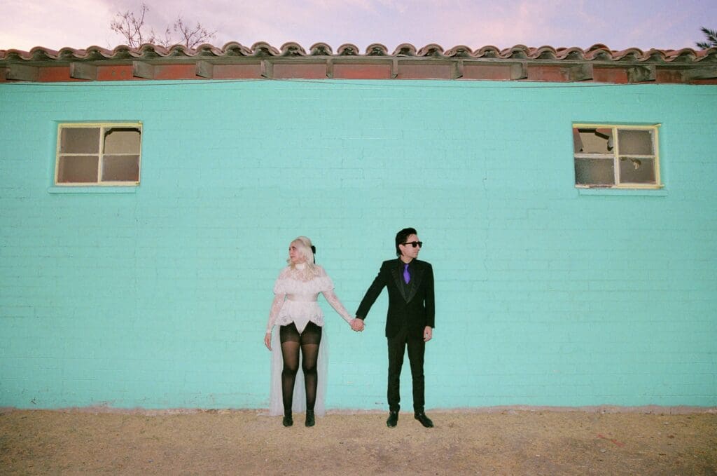 Spooky & Kooky Vegas Elopement at Sure Thing Chapel