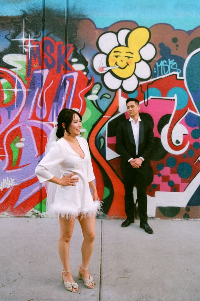Jessie & Tzun’s Downtown Fremont Bridal Portraits: Ice Cream, Neon, and Big Laughs