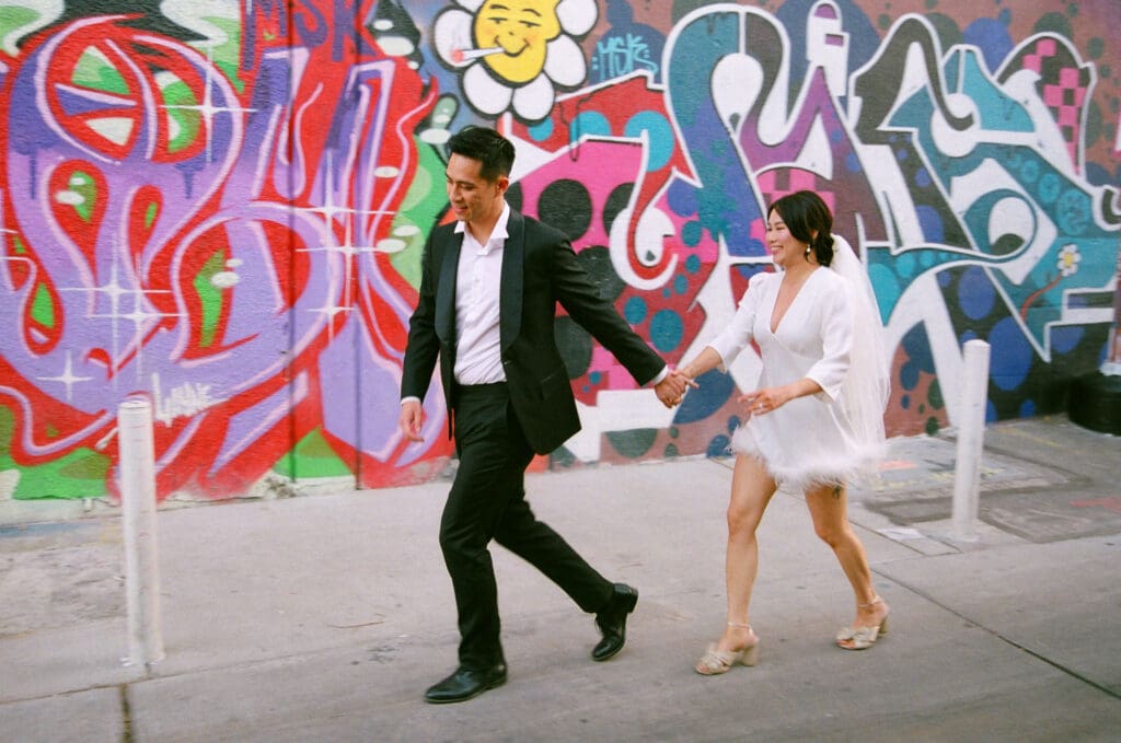 Jessie & Tzun’s Downtown Fremont Bridal Portraits: Ice Cream, Neon, and Big Laughs