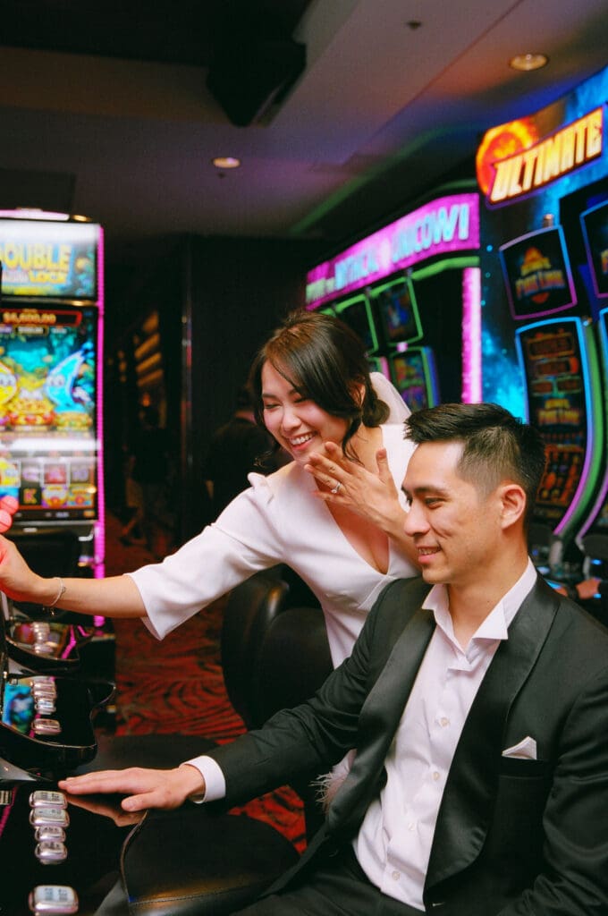 Jessie & Tzun’s Downtown Fremont Bridal Portraits: Ice Cream, Neon, and Big Laughs
