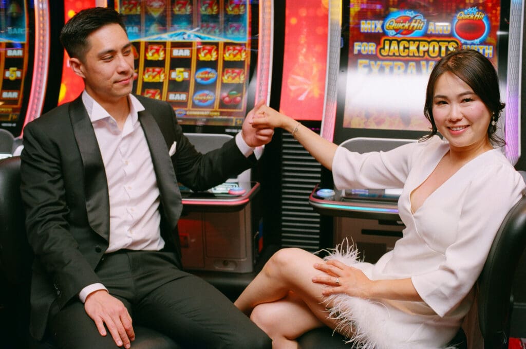 Jessie & Tzun’s Downtown Fremont Bridal Portraits: Ice Cream, Neon, and Big Laughs