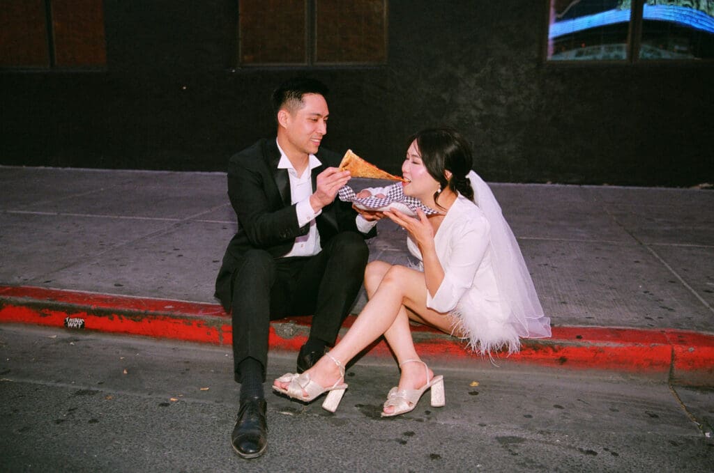 Jessie & Tzun’s Downtown Fremont Bridal Portraits: Ice Cream, Neon, and Big Laughs