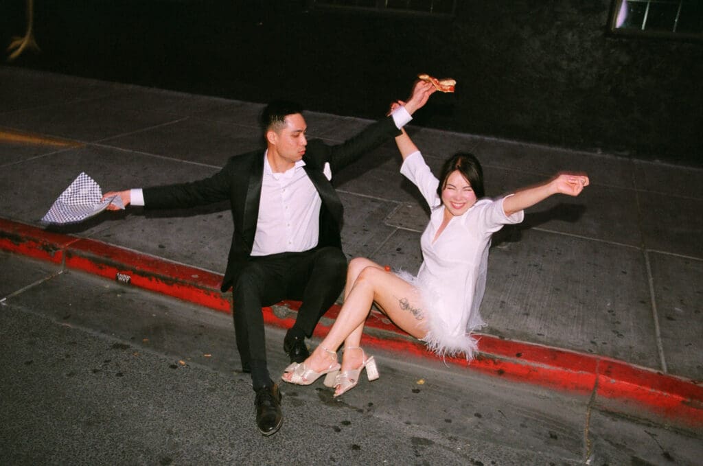 Jessie & Tzun’s Downtown Fremont Bridal Portraits: Ice Cream, Neon, and Big Laughs