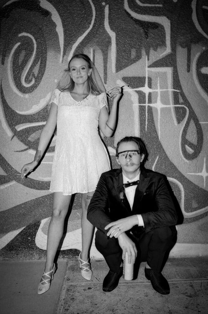 fun bridal session in sin city