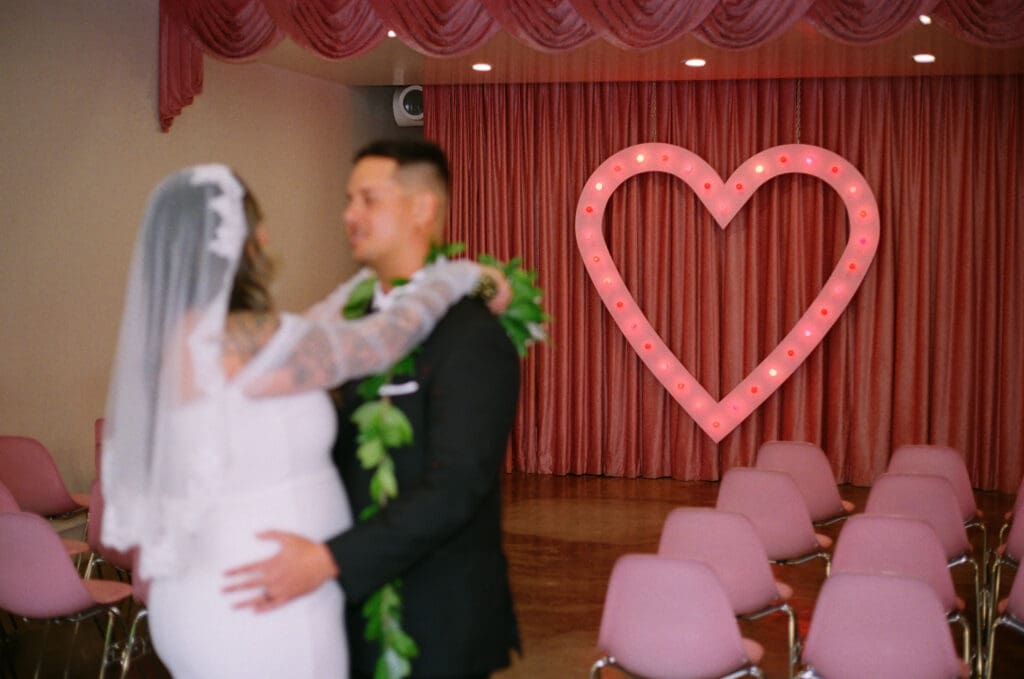 Shaye & Kyler’s Intimate Sure Thing Chapel Elopement in Las Vegas