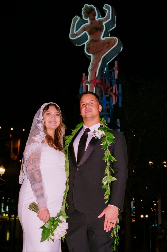 Shaye & Kyler’s Intimate Sure Thing Chapel Elopement in Las Vegas