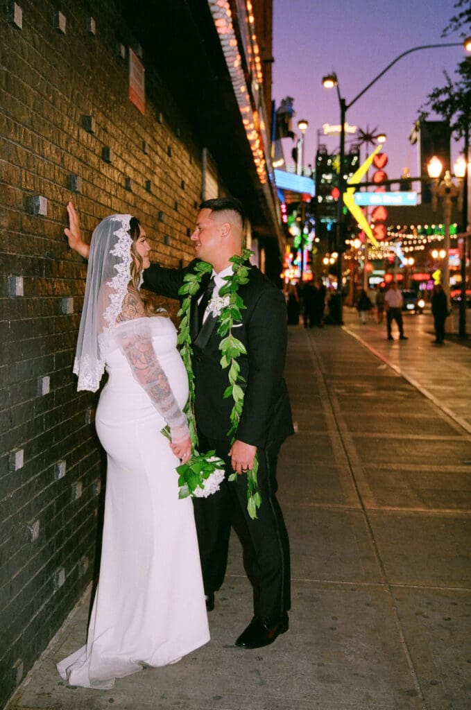 Shaye & Kyler’s Intimate Sure Thing Chapel Elopement in Las Vegas