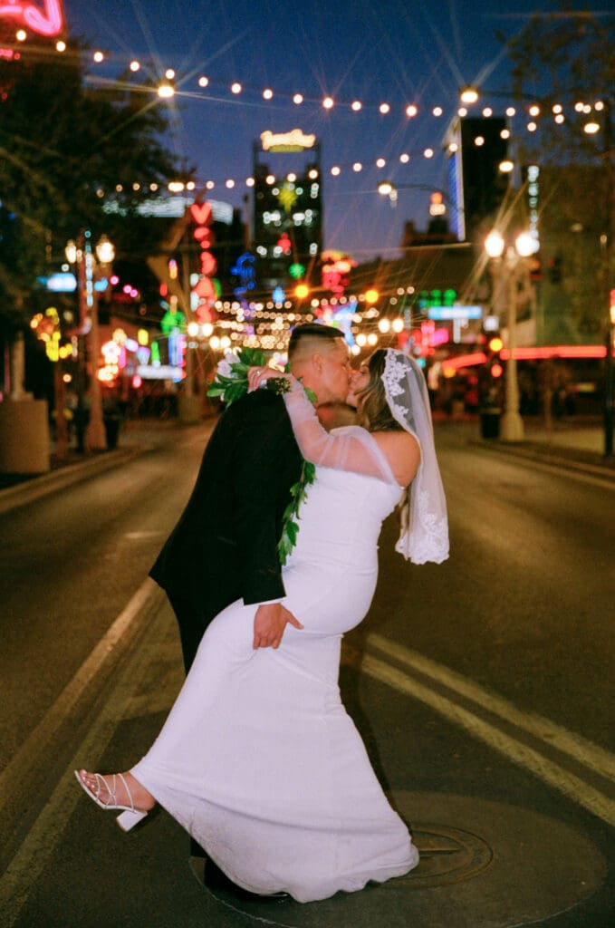 Shaye & Kyler’s Intimate Sure Thing Chapel Elopement in Las Vegas