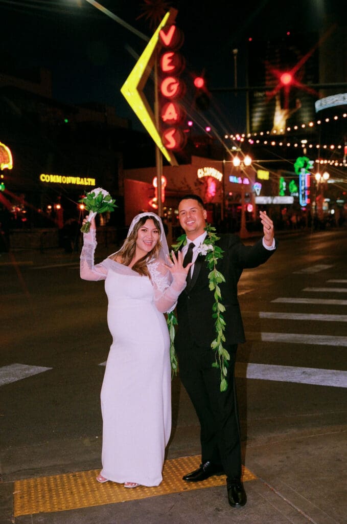 Shaye & Kyler’s Intimate Sure Thing Chapel Elopement in Las Vegas