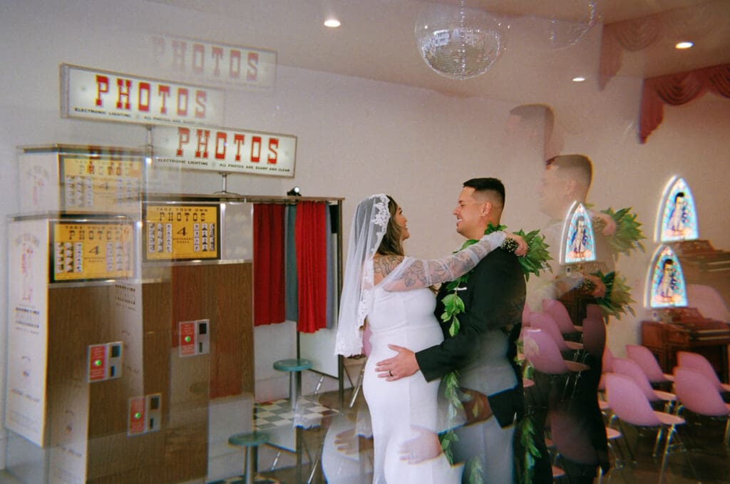 Shaye & Kyler’s Intimate Sure Thing Chapel Elopement in Las Vegas