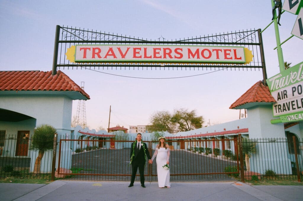 Shaye & Kyler’s Intimate Sure Thing Chapel Elopement in Las Vegas