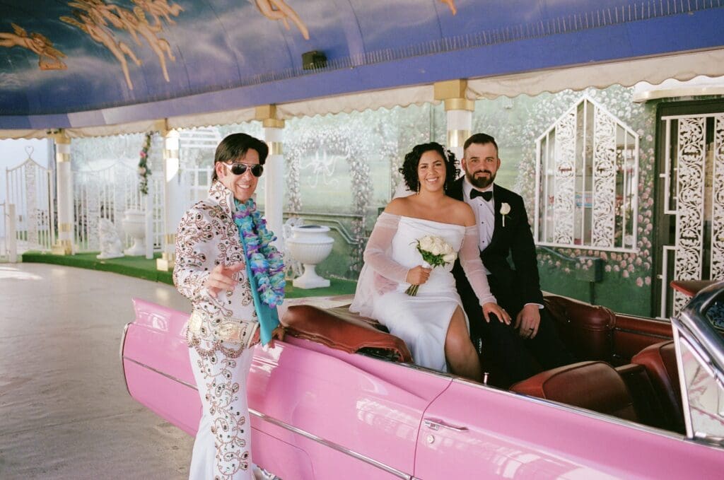 Juliana & Marcus’s Classic Las Vegas Elopement in the Tunnel of Love
