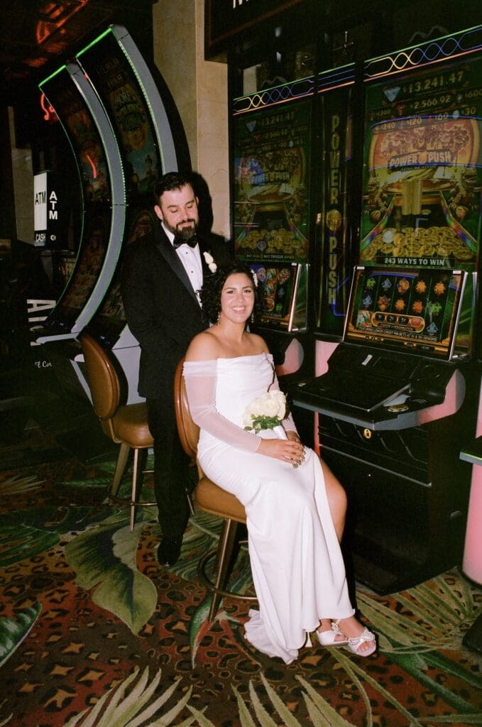 Juliana & Marcus’s Classic Las Vegas Elopement in the Tunnel of Love