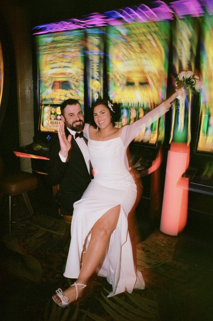 happy couple at their dream elopement