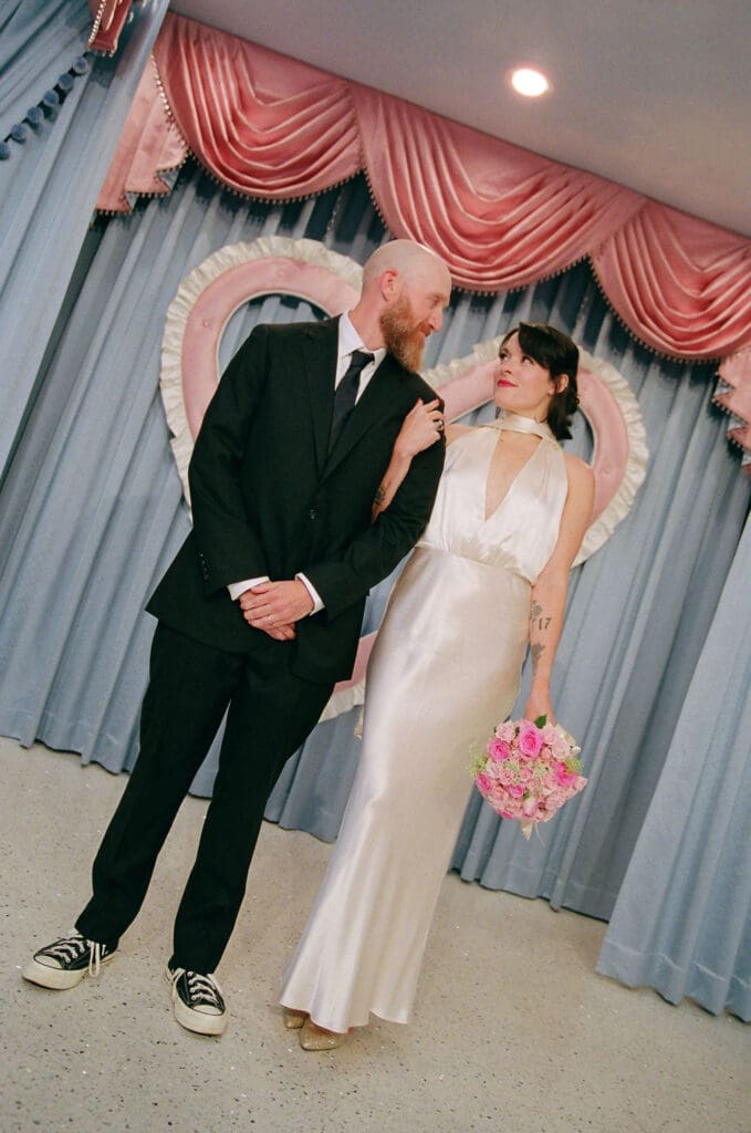 Brooke & Jeremy’s Vintage-Inspired Sure Thing Too Elopement in Downtown Las Vegas