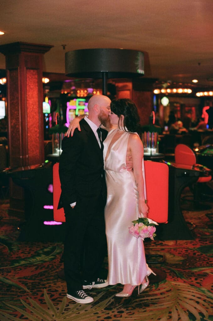 stunning portrait of the newlyweds
