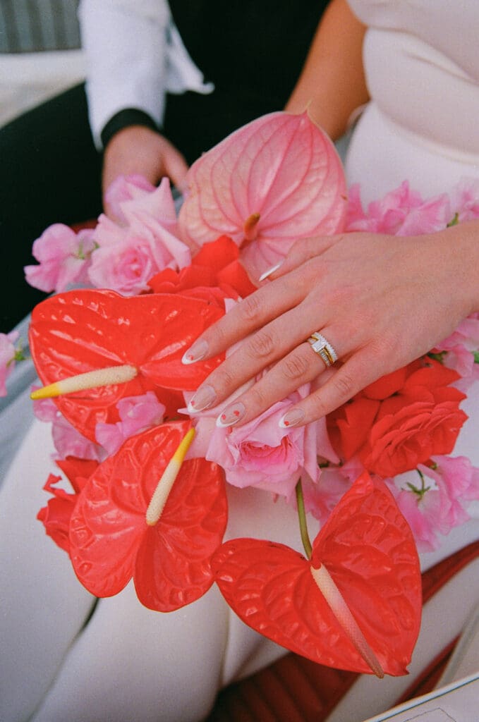 stunning closeup shot of the wedding ring