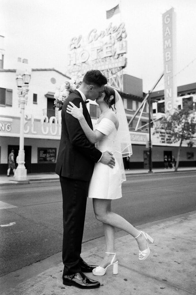 happy couple at their dream elopement