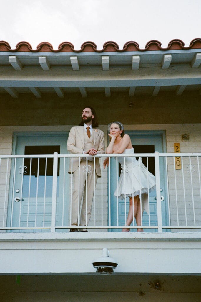 Ferguson’s Bridal Session on Film: A Hidden Gem in Downtown Las Vegas