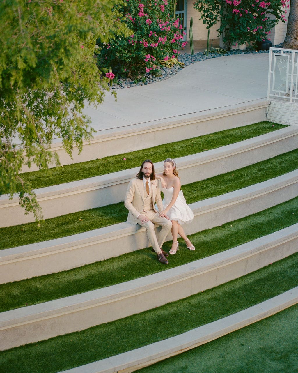 Ferguson’s Bridal Session on Film: A Hidden Gem in Downtown Las Vegas