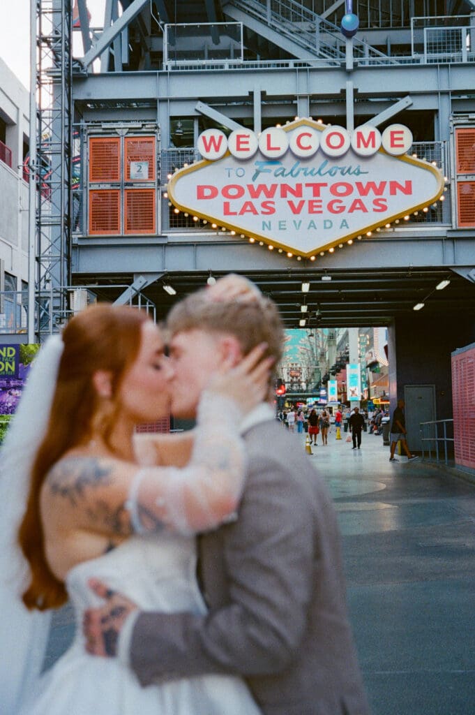 cute picture of the bride and groom at their bridal photos