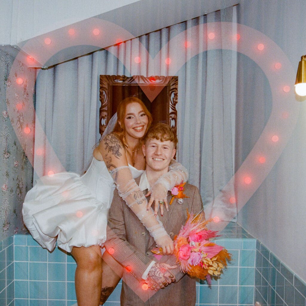 Retro Romance on Film: Charlie & Rebecca’s Downtown Las Vegas Elopement