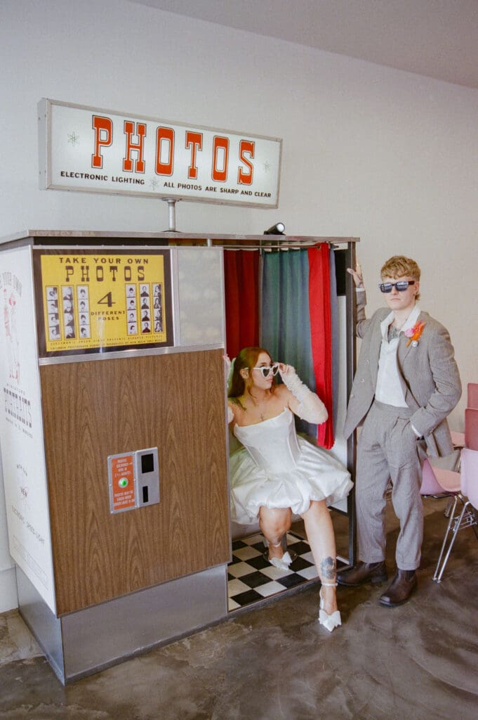 Retro Romance on Film: Charlie & Rebecca’s Downtown Las Vegas Elopement