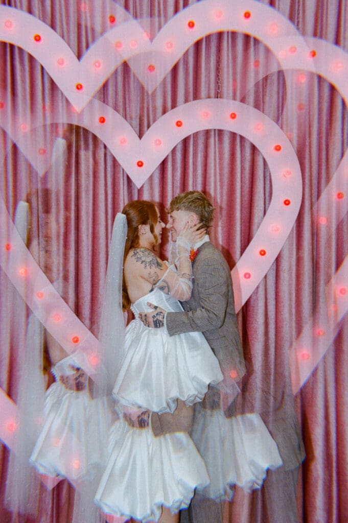 bride and groom after their dream ceremony