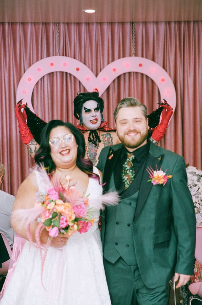 fun bridal portraits in las vegas