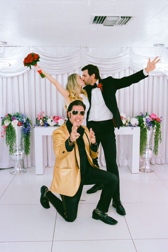 Why a Classic Vegas Elopement at Little White Chapel Never Misses