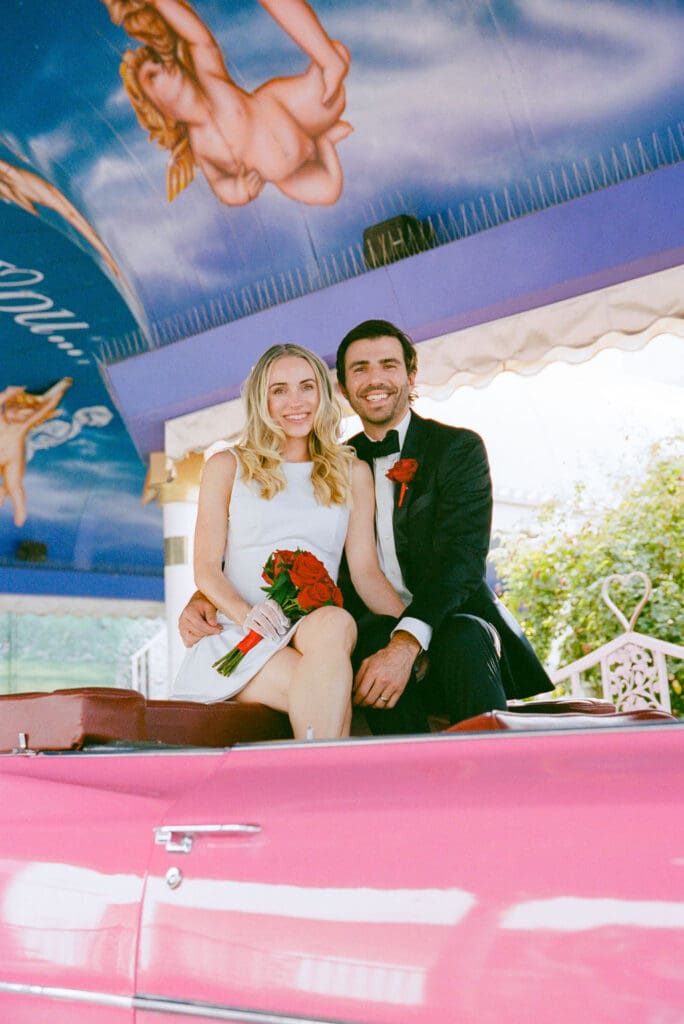 bride and groom at their dream elopement