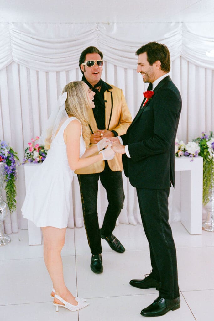 couple at their dream elopeemnt