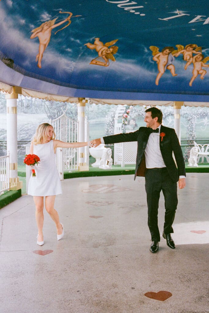 Why a Classic Vegas Elopement at Little White Chapel Never Misses
