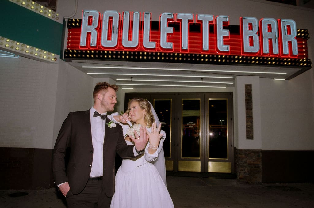 Why Downtown Las Vegas Wedding Photos Are Better Than the Strip (Especially at Night)