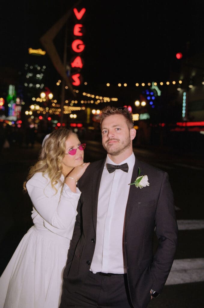 cute picture of the newlyweds hugging